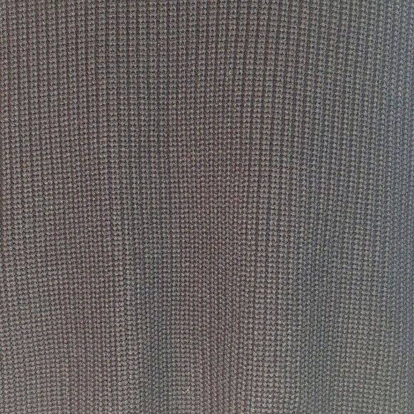 Michael Kors Faux Fur Zip Up Sweater Vest Black size XL Shaggy Vegan Furry - Picture 14 of 16